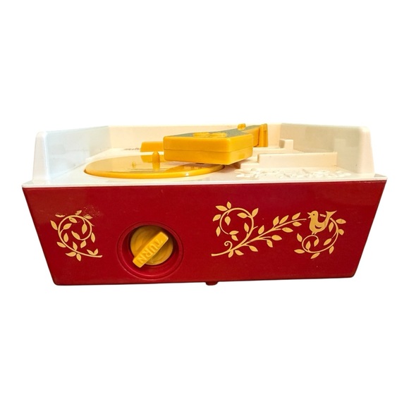 FISHER PRICE Classic Kids Record Player Toy with 4 Records 2014 - Picture 3 of 7